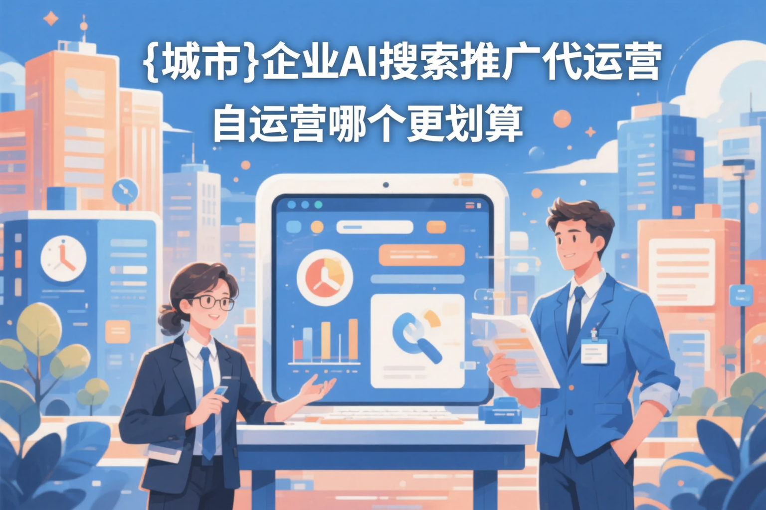 南海企业AI搜索推广代运营和自运营哪个更划算